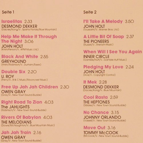 V.A.Reggae Festival: Desmond Dekker... Tom Mc Cook, Trojan Club.Ed.(27 140-3), D, 1980 - LP - V1100 - 5,00 Euro