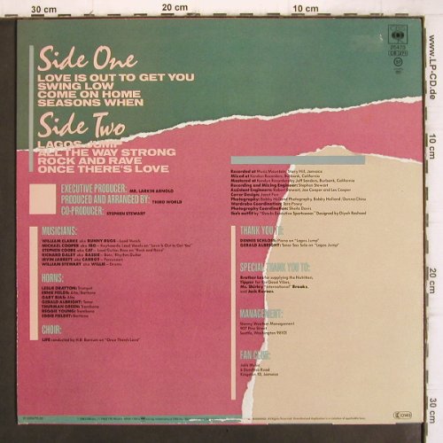 Third World: All The Way Strong, CBS (CBS 25 473), NL, 1983 Typ: LP Best.-Nr.: V1225 Preis: 7,50 Euro