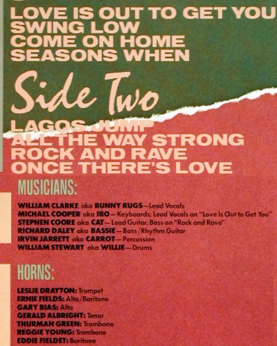 Third World: All The Way Strong, CBS (CBS 25 473), NL, 1983 Typ: LP Best.-Nr.: V1225 Preis: 7,50 Euro