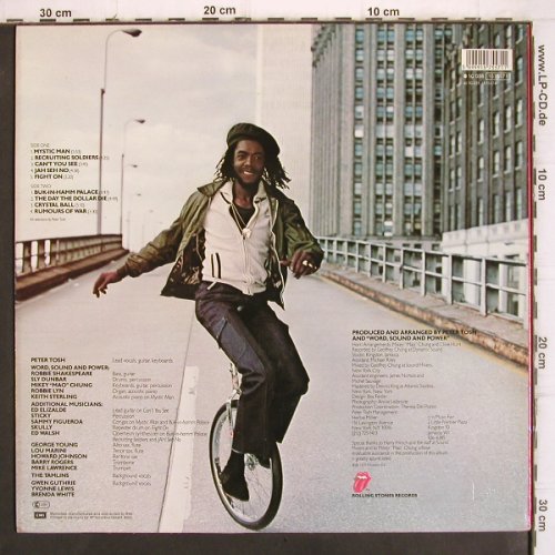 Tosh,Peter: Mystic Man, Fame Ri, RS (1575571), D, 1979 Typ: LP Best.-Nr.: V1228 Preis: 7,50 Euro