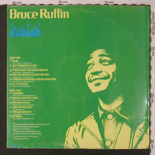 Ruffin,Bruce: Rain, VG-/vg+, Trojan(TRL-23), UK,  - LP - X2770 - 7,50 Euro
