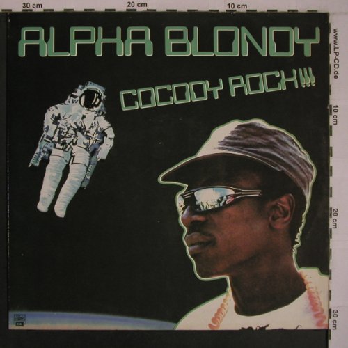 Alpha Blondy: Cocody Rock !!!,VG+/m-,bad cond., Pathé(2402331), F, 1984 - LP - X6949 - 7,50 Euro