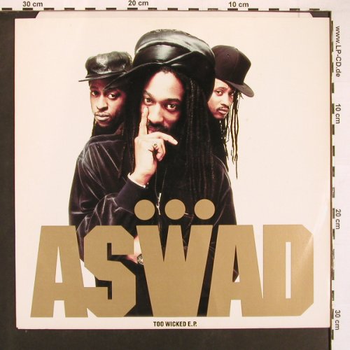 Aswad: Too Wicked E.P., 4Tr, vg+/m-, Mango(12 MNG 771), D, 1991 - 12inch - X9287 - 4,00 Euro