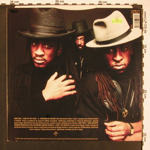 Aswad: Too Wicked E.P., 4Tr, vg+/m-, Mango(12 MNG 771), D, 1991 - 12inch - X9287 - 4,00 Euro