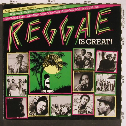 V.A.Reggae is Great !: Toots and... Jimmy Cliff, 13 Tr., Island(202 828-320), D, 1980 - LP - Y1144 - 9,00 Euro