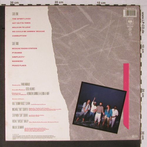 Third World: Hold On To Love, CBS (450145 1), NL, 1987 Typ: LP Best.-Nr.: Y1451 Preis: 5,00 Euro