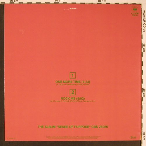 Third World: One More Time / Rock Me, CBS (A 12-6062), NL, 1985 Typ: 12" Best.-Nr.: Y166 Preis: 3,00 Euro
