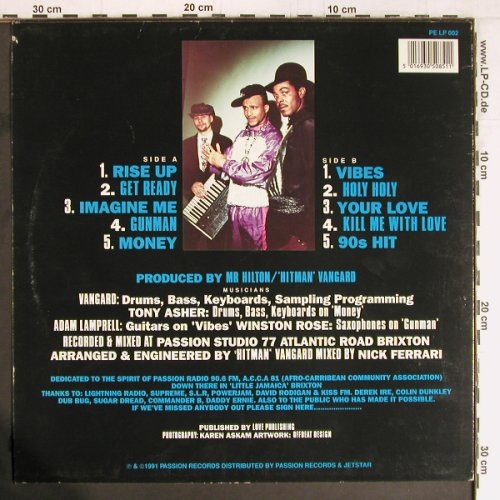 Prophet,Michael & Ricky Tuff: Get Ready, Ariva/Passion Rec. (PE LP 002), UK, 1991 Typ: LP Best.-Nr.: Y2724 Preis: 6,00 Euro