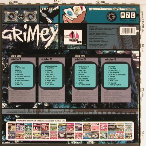 V.A.Greensleeves Rhythm Album#70: Crimey-Sizzla...The Ballaz, Greensleeves Rec.(GRELD770), UK, 2005 - 2LP - Y3883 - 9,50 Euro