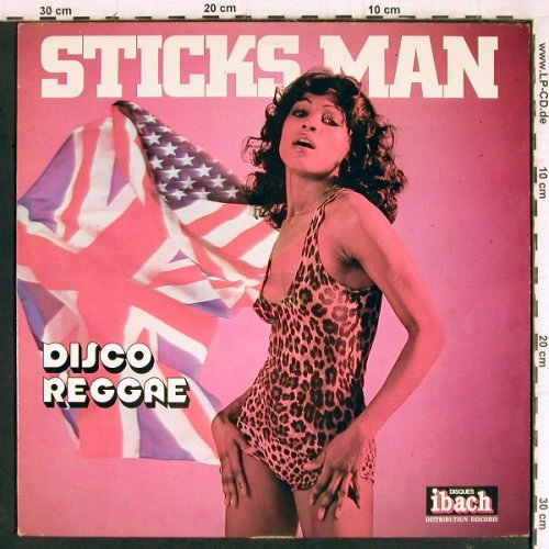 Sticks Man: Disco Reggae, m-/vg+, ibach (60518), F, 1977 Typ: LP Best.-Nr.: Y8154 Preis: 12,50 Euro