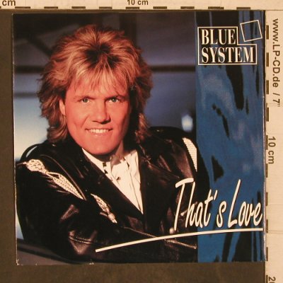 Blue System: That's Love - Only Cover, Hansa (743212050776), D, 1994 Typ: Cover Best.-Nr.: T5758 Preis: 2,50 Euro