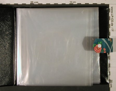 Single Album Kunststoff: grün/ Blumen Muster, 16 Taschen,  Typ: Album Best.-Nr.: Z20 Preis: 4,00 Euro