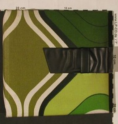 Single Album: grünes Muster, Stoffbezug, 20 Taschen,  Typ: Album Best.-Nr.: Z28 Preis: 4,00 Euro