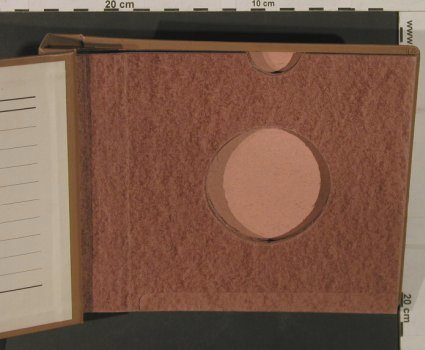 Single Album Kunststoff: Braun,Kunstleder, für 7" ohne Hülle, 10 Taschen, D Typ: Album Best.-Nr.: Z29 Preis: 5,00 Euro