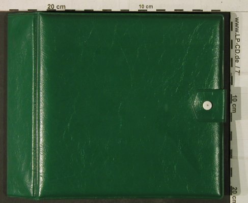 Single Album Kunststoff: grün, 16 Taschen, vg+ Typ: Album Best.-Nr.: Z63 Preis: 3,00 Euro