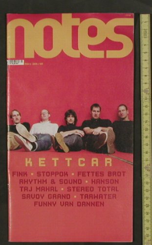 Notes: März 2005 - Kettcar,Fink, Stoppock., (), D, 2005 - Heft - 40153 - 2,50 Euro