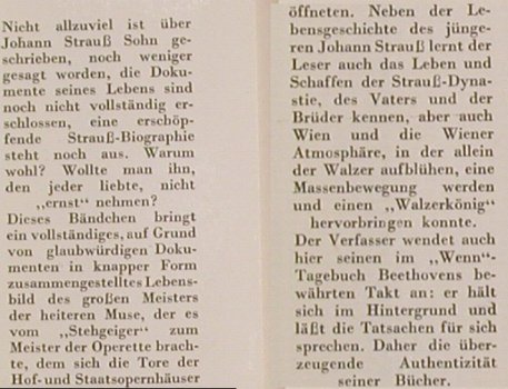 Strauss,Johann/Brodszky, Franz: Wenn J.S. Tagebuch geführt hätte, Corvina,  Typ: Buch Best.-Nr.: 40052 Preis: 4,00 Euro