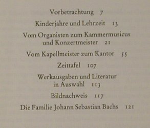 Bach,J.S.: Das kleine Bach-Buch,Werner Neumann, ro ro ro(4289), D, 1978 - TB - 40121 - 3,00 Euro