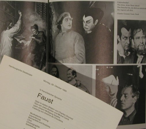 Gounod,Charles: Faust - Hamburger Staatsoper, Philips, D, 70 S., 85 Typ: Buch Best.-Nr.: 40150 Preis: 3,00 Euro