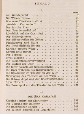 Dirigenten, Stars und Bürokraten: Glanz u.Abstieg d.Wiener OpernEnsem, Hans Deutsch Verlag, D,283 S., 1961 Typ: Buch Best.-Nr.: 40218 Preis: 5,00 Euro