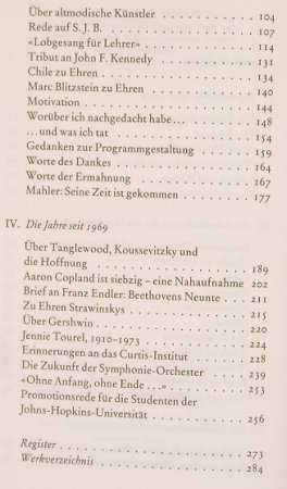 Bernstein,Leonard: Erkenntnisse-Albrecht Knaus, Knaus(3-8135-0397-6), D, 1983 - Buch - 40219 - 5,00 Euro