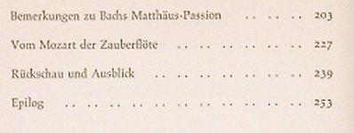 Walter,Bruno: Von der Musik und vom Musizieren, S.Fischer, D,154 S., 1957 Typ: Buch Best.-Nr.: 40226 Preis: 5,00 Euro