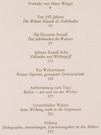 Strauss,Johann - Franz Endler: Das Walzer-Buch, Kremayr&Scheriau (5886), 239 S., 1975 Typ: Buch Best.-Nr.: 40241 Preis: 6,00 Euro