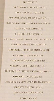 Debussy,Claude: Dokumente seines Lebens u.Schaffens, C.H.Beck, D, 1954 Typ: Buch Best.-Nr.: 40287 Preis: 4,00 Euro