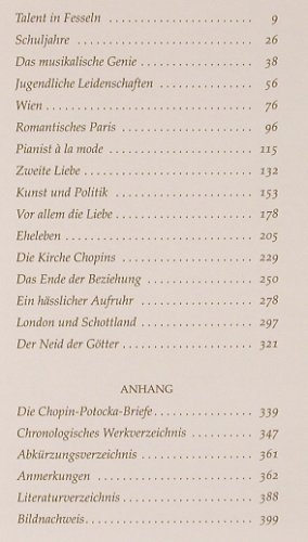 Chopin,Frederic: Der Poet am Piano, Adam Zamoyski, Ed.Elke Heidenreich (9783570580158), D, 2010 Typ: Buch Best.-Nr.: 40311 Preis: 6,00 Euro