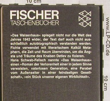 Fichte,Hubert: Das Waisenhaus, S. Fischer(3-596-25434-5), D, 1984 - TB - 40019 - 3,00 Euro