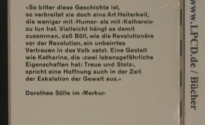 Böll,Heinrich - Die: verlorene Ehre der Katharina Blum, dtv(3-462-01033-6), D, 80 - TB - 40028 - 2,50 Euro