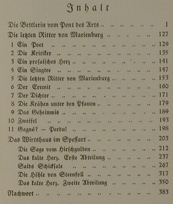 Hauff,Wilhelm: Erzählungen, hg. von P.A. Merbach, W.J.Mörlins(), D,  - Buch - 40039 - 2,50 Euro