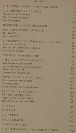 Hemingway,Ernest: Bild Mono Graphien, rororo(rm 73), D, 1963 - TB - 40098 - 2,50 Euro