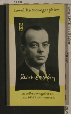 Saint-Exupery,Antoine: Monographien-Luc Estang, Ro Ro Ro(rm 4), D, 1958 - Buch - 40117 - 3,00 Euro