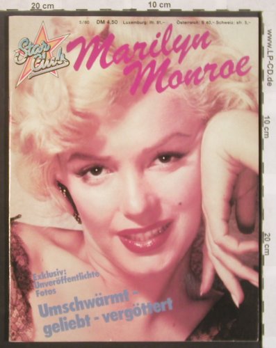 Monroe,Marilyn: Star Club 5/80, Entertainment(), D, 1980 - ZS - 40054 - 3,00 Euro