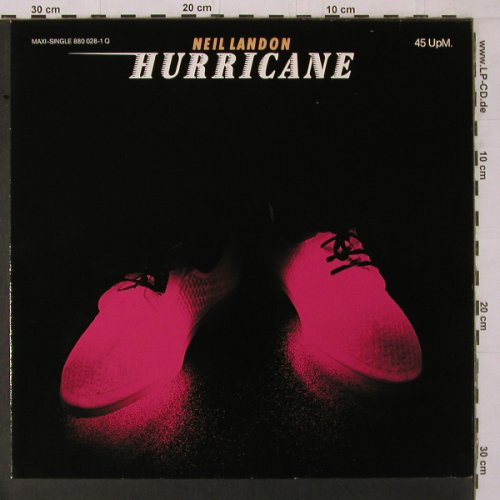 Landon,Neil: Hurricane / 1 2 3 Freunde, Mercury (880 028-1 Q), D, 1984 Typ: 12" Best.-Nr.: E1300 Preis: 1,00 Euro