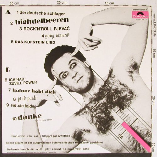 Wilfried: Ganz Normal, Polydor(2372 076), D, 1981 - LP - E5059 - 6,50 Euro