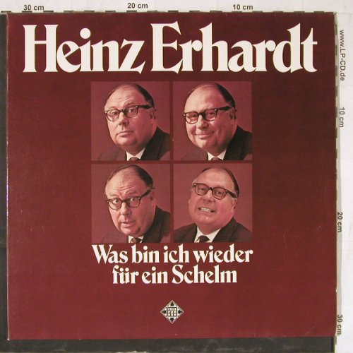 Erhardt,Heinz: Was bin ich wieder für ein Schelm, Telefunken(6.28019 DP), D, Foc, 1972 - 2LP - E5189 - 6,00 Euro