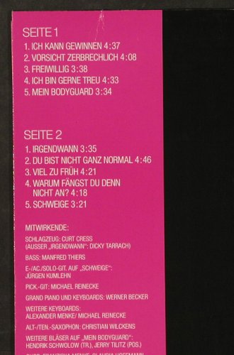 Lechtenbrink,Volker: Ich Kann Gewinnen, Metronome(), D, 1987 - LP - E6081 - 5,00 Euro