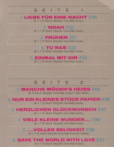 Petry,Wolfgang: Manche Mögen's Heiss, EMI(7 90599 1), D, 1988 - LP - E7462 - 5,50 Euro