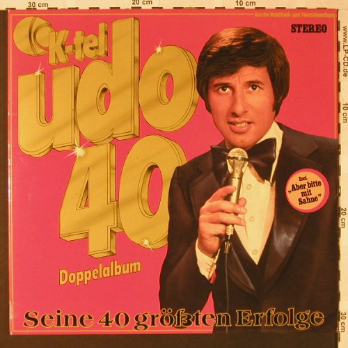 Jürgens,Udo: Udo 40, Foc, K-Tel(TG 139/27696), D, 1976 - 2LP - E7888 - 5,50 Euro