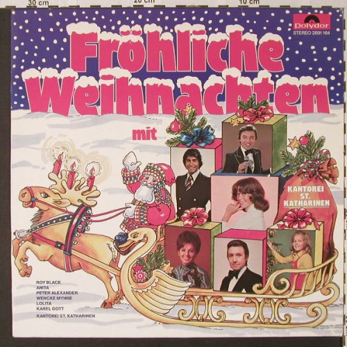 V.A.Fröhliche Weihnachten Mit...: Roy Black...Kantorei St.Katharien, Polydor(2891 164), D, 12 Tr,  - LP - E8898 - 3,00 Euro