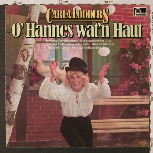 Lodders,Carla: O'Hannes wat'n Haut, Fontana(9294 082), D, 1976 - LP - E9114 - 7,50 Euro
