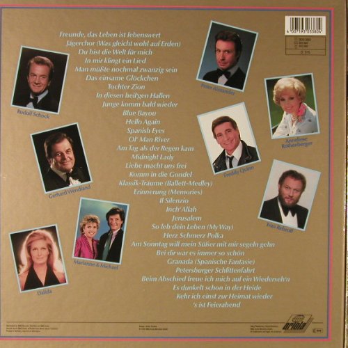 V.A.Melodien Für Millionen-: Goldene Geschenk-Ausgabe, Ariola(303 380), D,Box, 1988 - 2LP - F1260 - 5,00 Euro