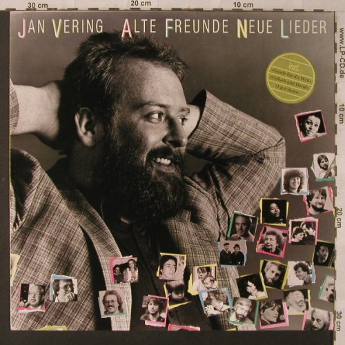 Vering,Jan: Alte Freunde Neue Lieder, vg+/m-, Pila Music(20136), D, 1986 - LP - F2008 - 4,00 Euro