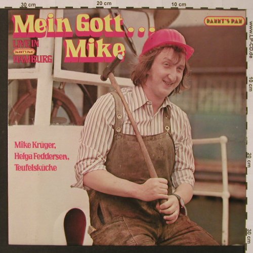 Krüger,Mike: Mein Gott...Mike - Helga Feddersen, Danny's Pan(7000 1), D, 1978 - LP - F2809 - 6,00 Euro