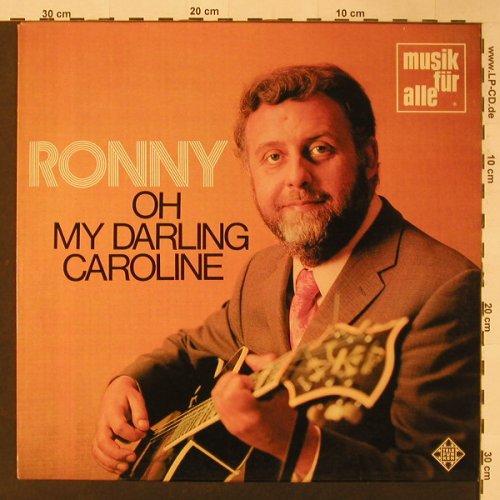 Ronny: Oh My Darling Caroline'64, Ri, Telefunken(6.21270 AF), D,  - LP - F3911 - 5,00 Euro