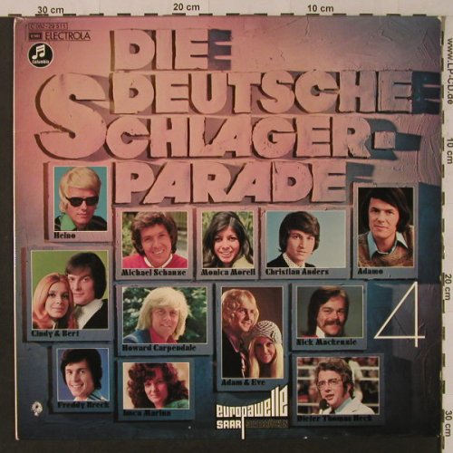 V.A.Die Deutsche Schlagerparade: 12 Tr., Foc, EMI/Clolumbia(C 062-29 511), D, 1974 - LP - F4412 - 4,00 Euro