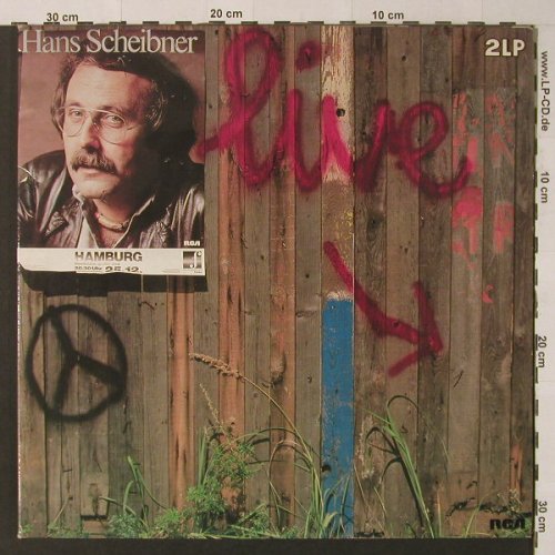 Scheibner,Hans: Live, Foc, Audimax Kiel, RCA(PL 28455), D, 1981 - 2LP - F4537 - 5,50 Euro