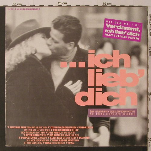 V.A....Ich Lieb'Dich: 33 Tr., Electrola(686-794799 1), D, 1990 - 2LP - F5249 - 5,00 Euro